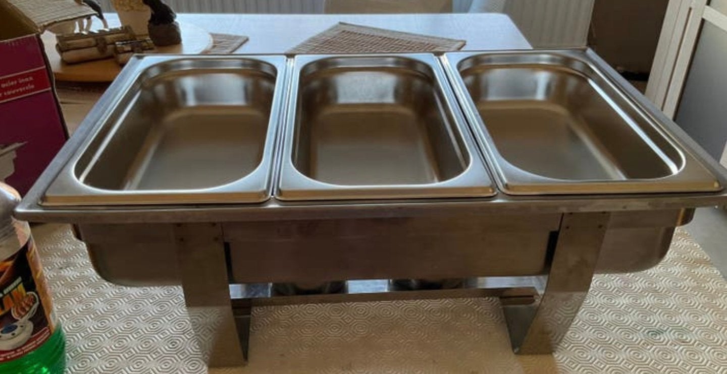 Bain- Marie (opwarmen eten), Ophalen