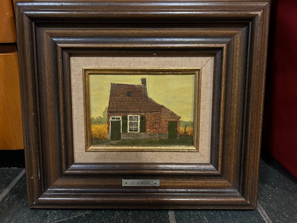 Schilderij van Luc Vermeire, Enlèvement ou Envoi