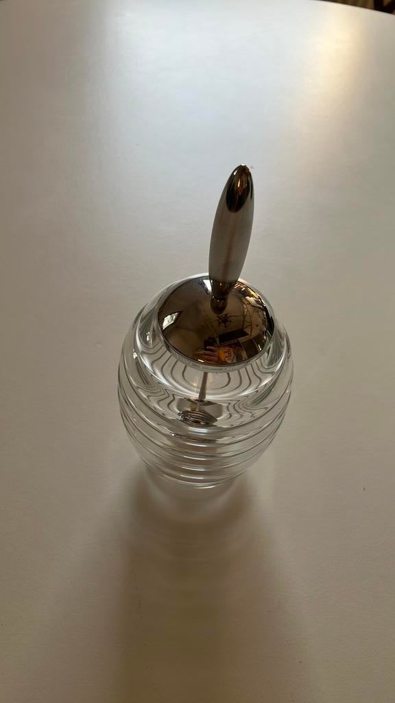 Pot à miel, en cristal, Enlèvement ou Envoi, Comme neuf, Alessi
