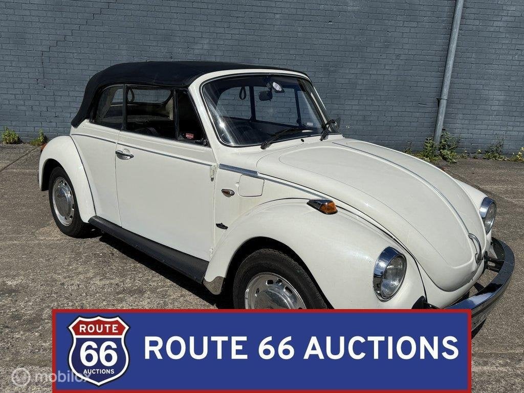 Volkswagen Beetle Cabriolet | 1975 | Route 66 Auctions, Autos, Achat, Entreprise, Autre carrosserie, Essence