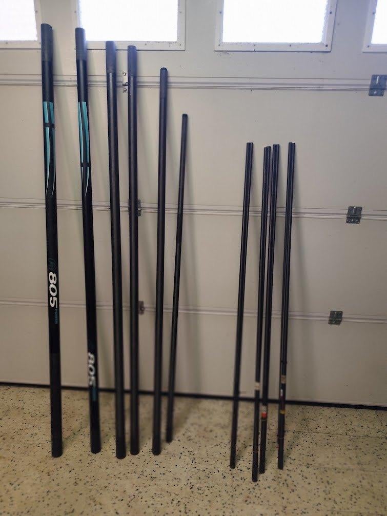 rive 805 power + 4 topsets, Ophalen, Gebruikt, Vaste hengel
