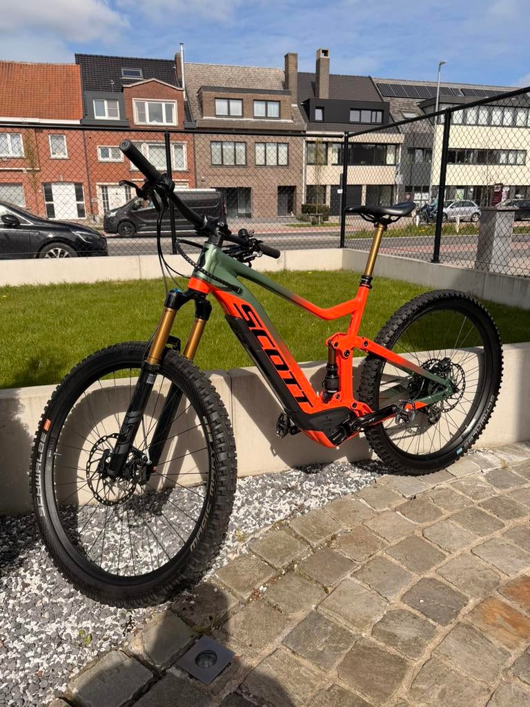 Scott Elektrische Mountainbike – 29” – Maat Large, 49 tot 53 cm, Zo goed als nieuw, Schijfrem, Ophalen