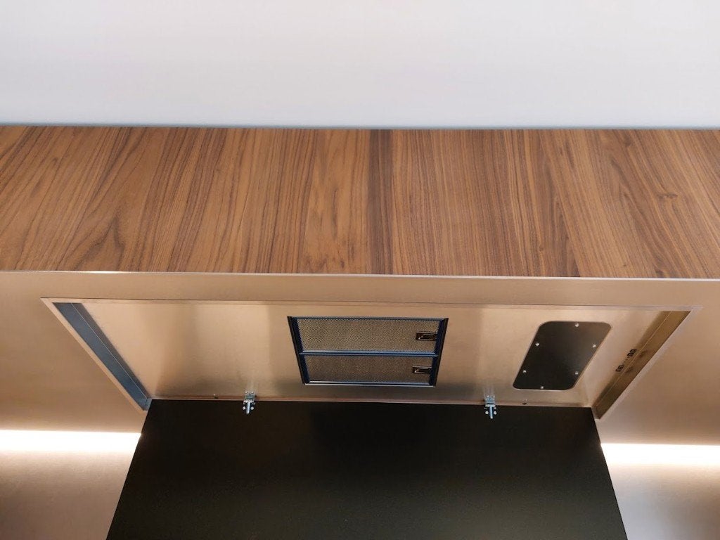 NOVY Dampkamp PURELINE NY6848 inox Nieuwstaat, Huis en Inrichting, Keuken | Keukenelementen, Ophalen, Nieuw, 100 tot 150 cm