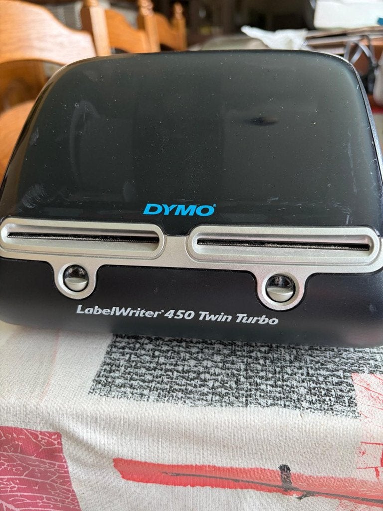 DYMO LabelWriter 450 Twin Turbo + printserver - 200 euro, Computers en Software, Printers, Zo goed als nieuw, Printer, Thermo-printer