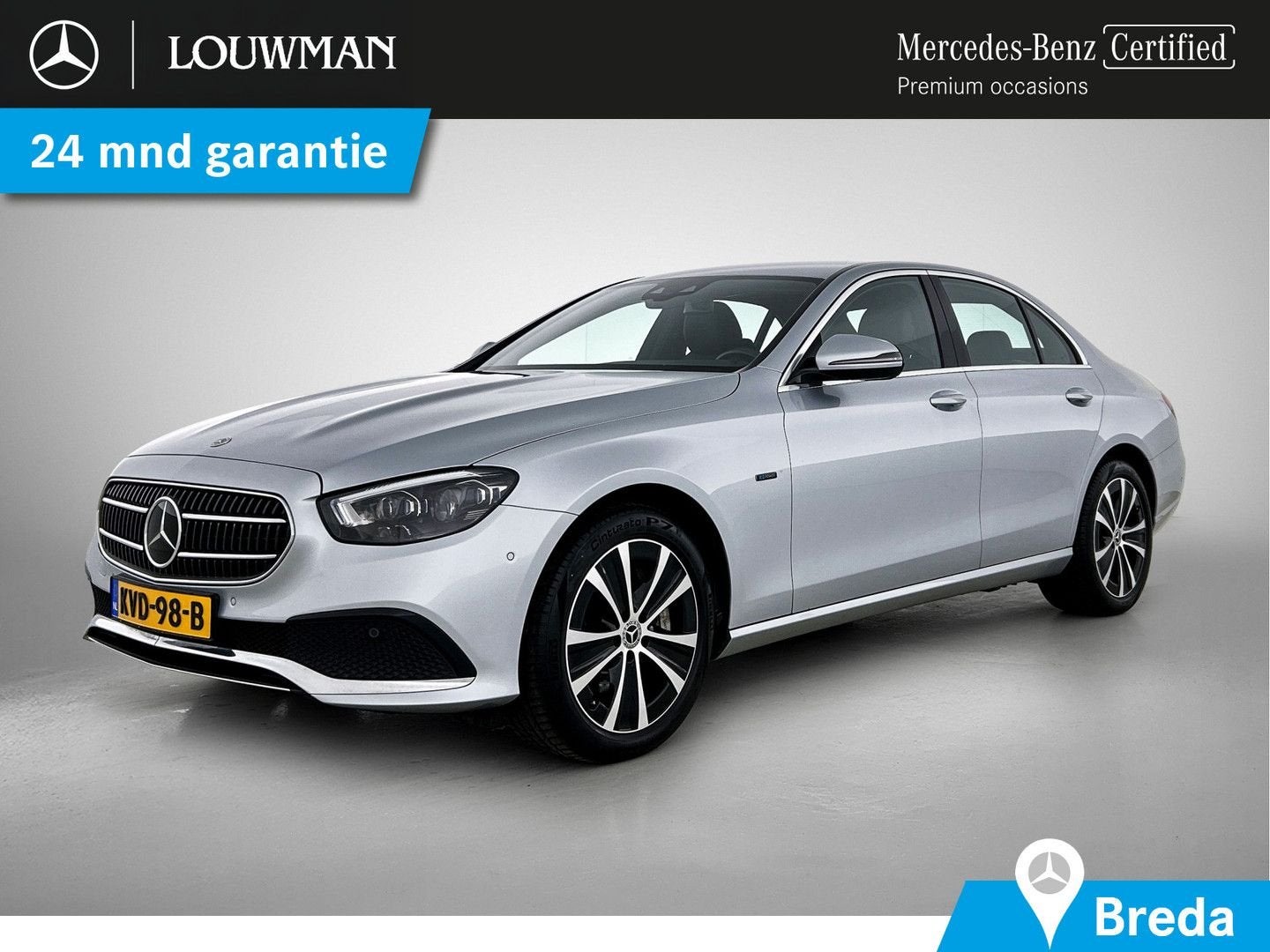 Mercedes-Benz E 300 e Plug-In Hybride | MultiBeam Koplampen, Auto's, Automaat, Zwart, 35 g/km, Berline
