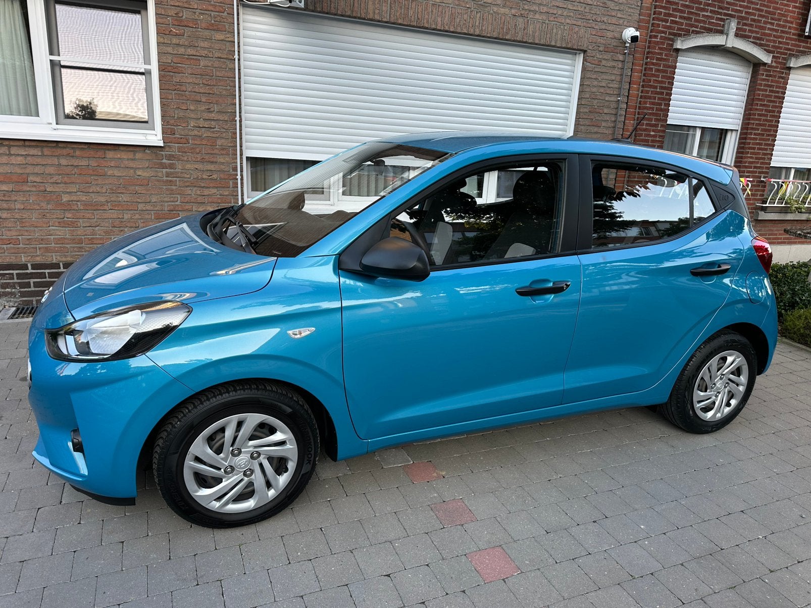 Hyundai i10 1.0i! Nieuwstaat* Airco* 65000km* Garantie!, Auto's, Voorwielaandrijving, Testrit aan huis, Stof, https://public.car-pass.be/vhr/39c3073b-8e82-48c4-a880-10e21a67129f