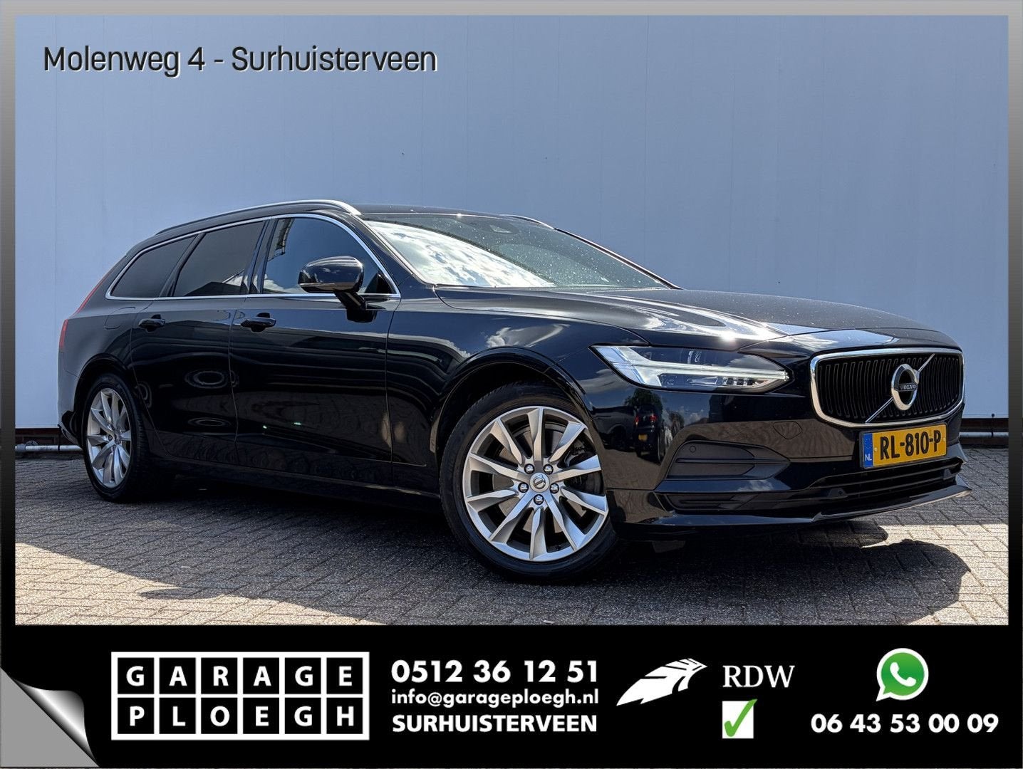 Volvo V90 2.0 T5 90th Anniversary Edition Trekhaak Adap.Crui, Autos, Achat, V90, Carnet d'entretien, Break