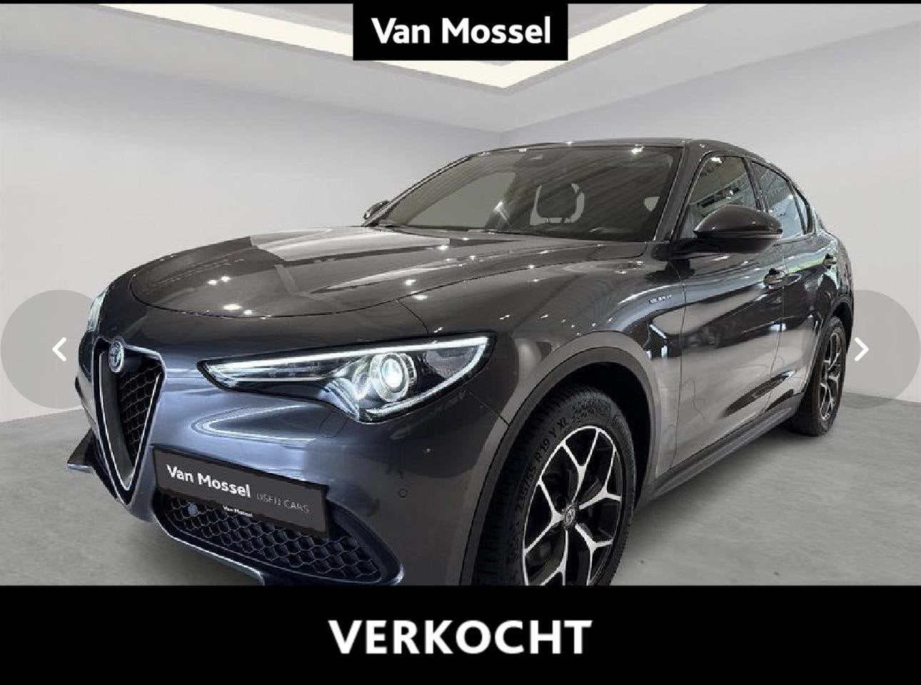 Alfa Romeo Stelvio 2.0 200 Super AWD (automatique), Autos, 1660 kg, Argent ou Gris, Entreprise, 5 portes