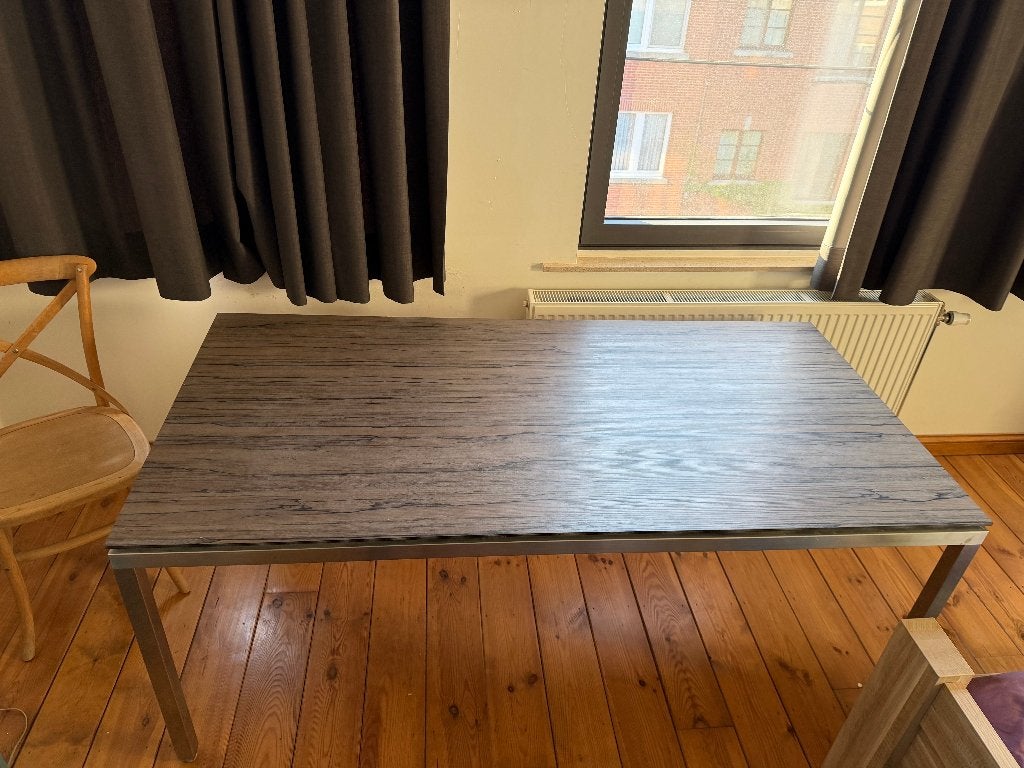 Harvink eettafel (180x90x75 LxBxH), Huis en Inrichting, Ophalen, Gebruikt, 50 tot 100 cm, Vijf personen of meer