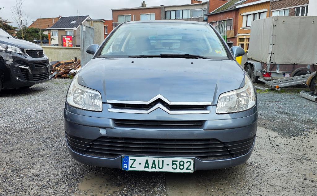 Citroen C4 1.4 ESSENCE 2005 3P, Autos, Citroën, Argent ou Gris, Achat, Entreprise, 65 kW