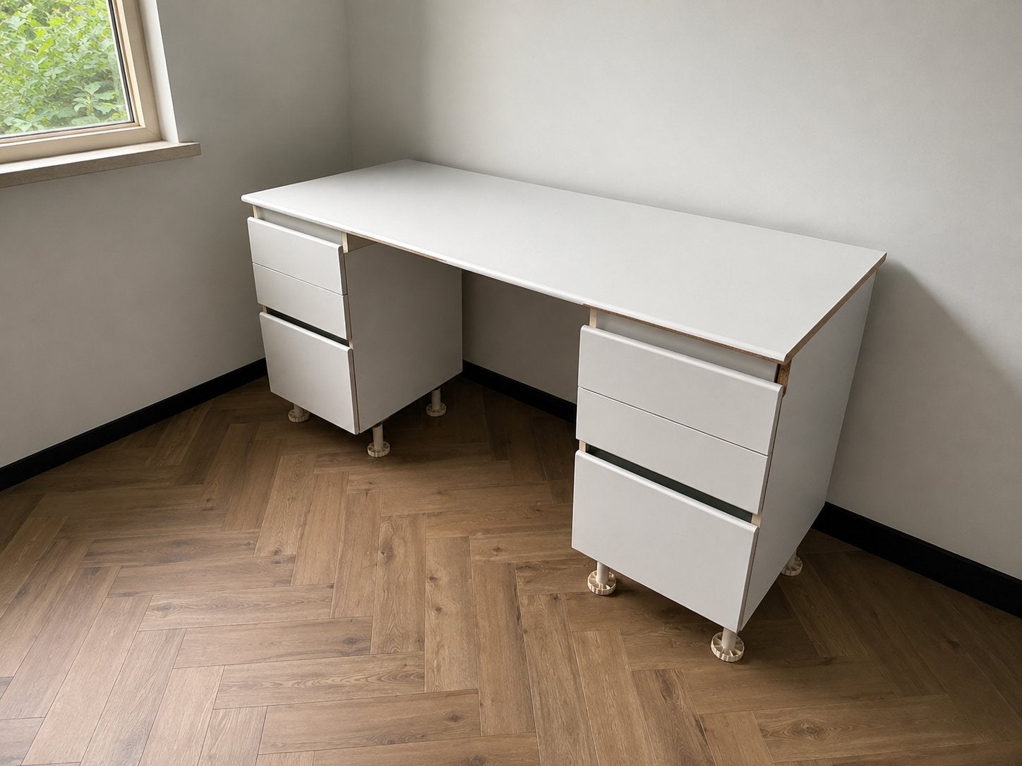 Keukenkast bureau, Huis en Inrichting, Bureaus, Ophalen, Zo goed als nieuw