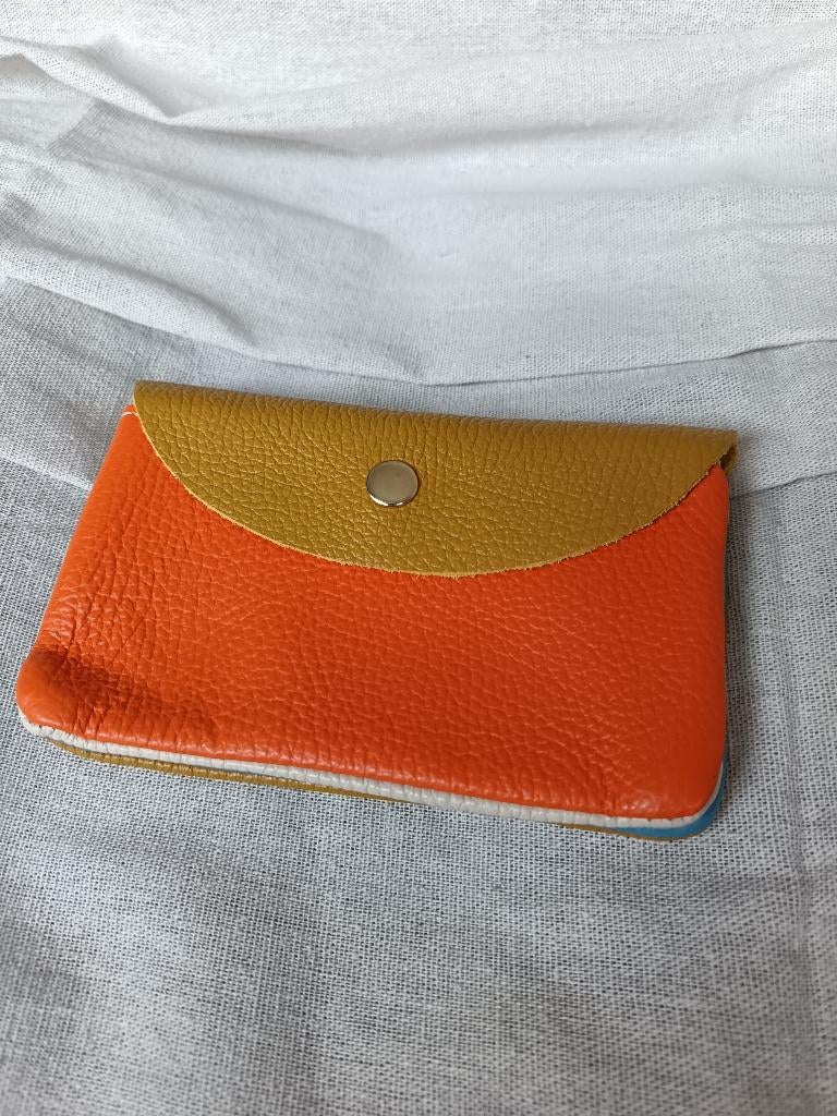 Portefeuille en cuir coloré, Envoi, Neuf, Autres couleurs, Sac à main