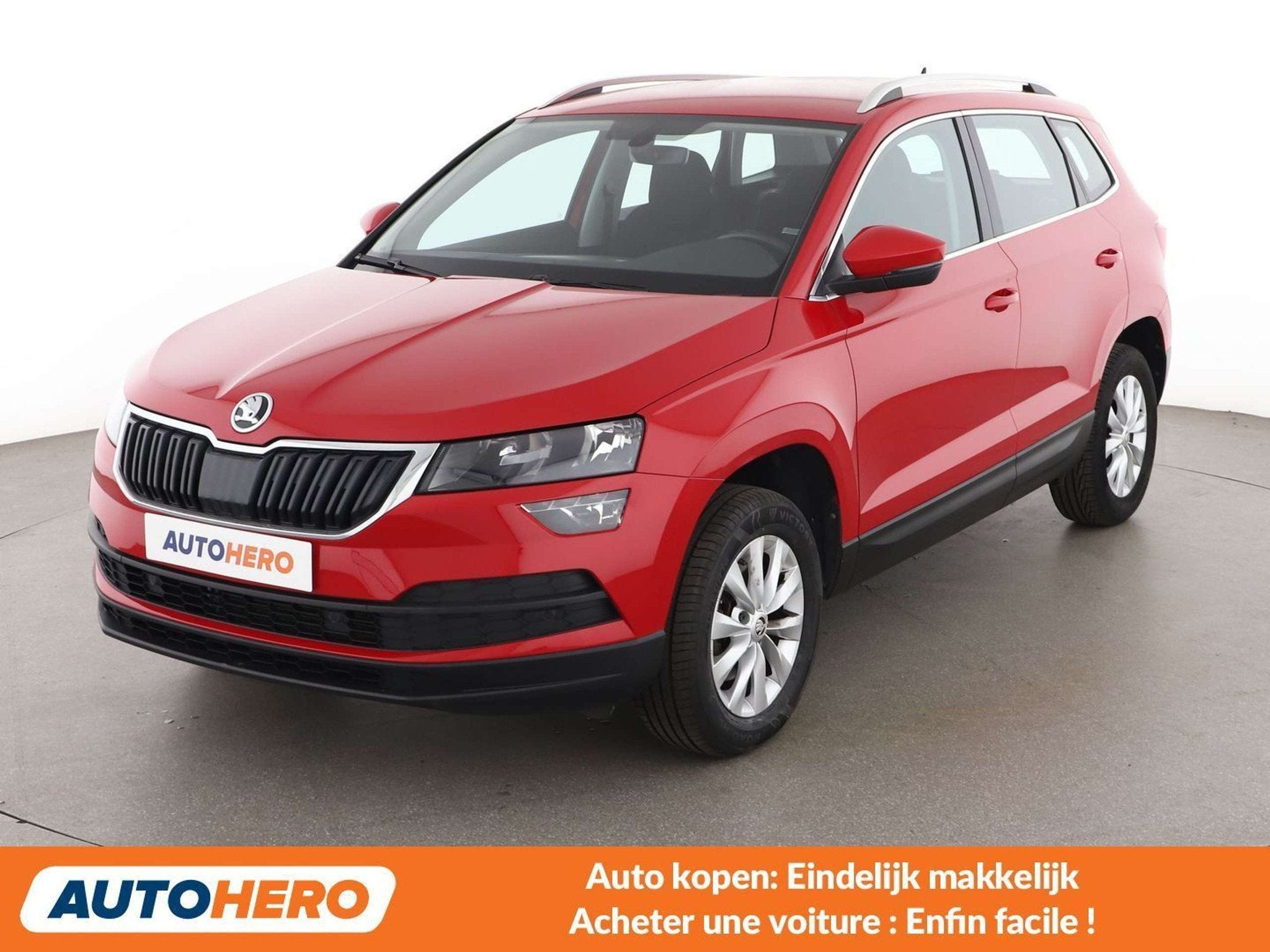 Skoda Karoq 1.5 TSI ACT Drive 125 (automatique), Autos, Rouge, Achat, Autres carburants, Noir