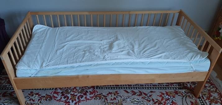 Lit enfant 70 x 160 cm, Maison & Meubles, Autres couleurs, Une personne, Enlèvement, Utilisé