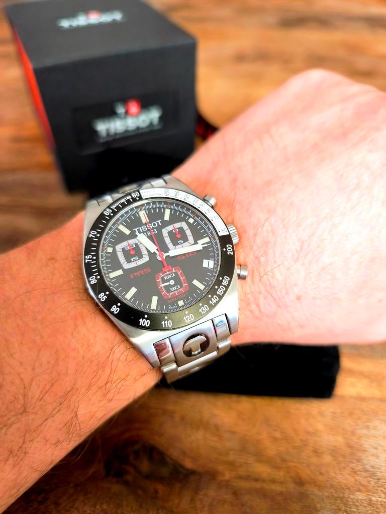 Tissot 1853 speciale Rally Cronograf-editie, Ophalen