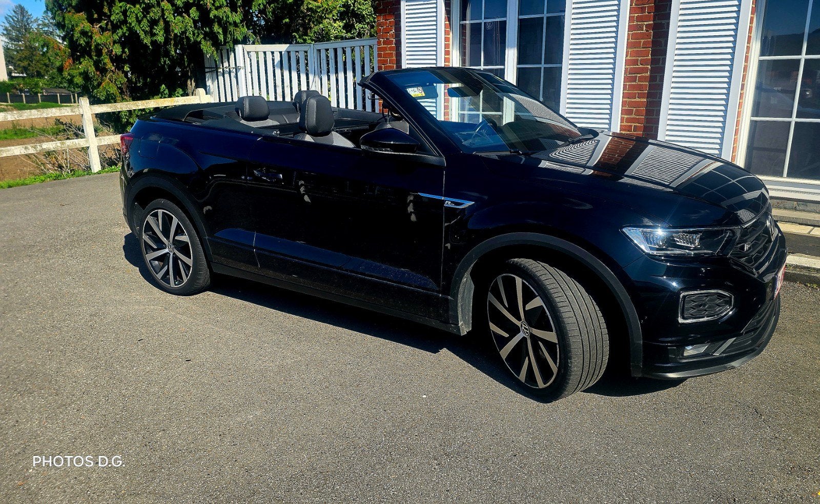 VW T-Roc R-Line Cabrio 1500TSI Auto 2022 70000km Impec, Auto's, 4 zetels, Stof, 4 cilinders, Cabriolet