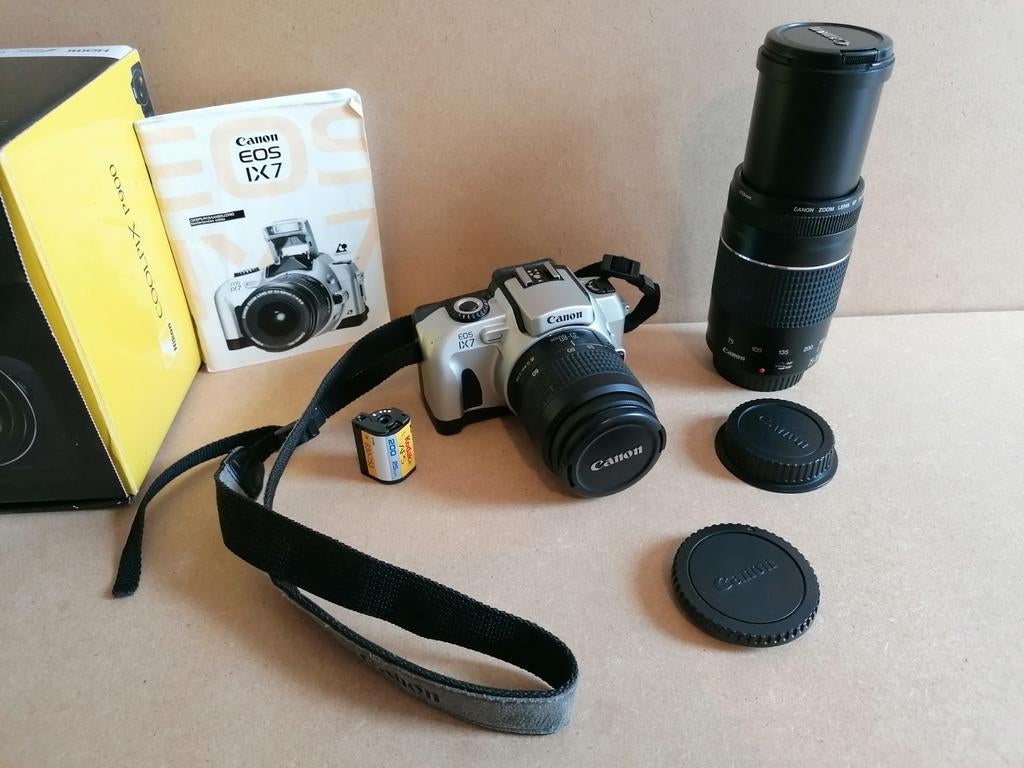 Canon EOS IX7 Spiegelreflex camera, Audio, Tv en Foto, Ophalen, Gebruikt, Spiegelreflex, Canon