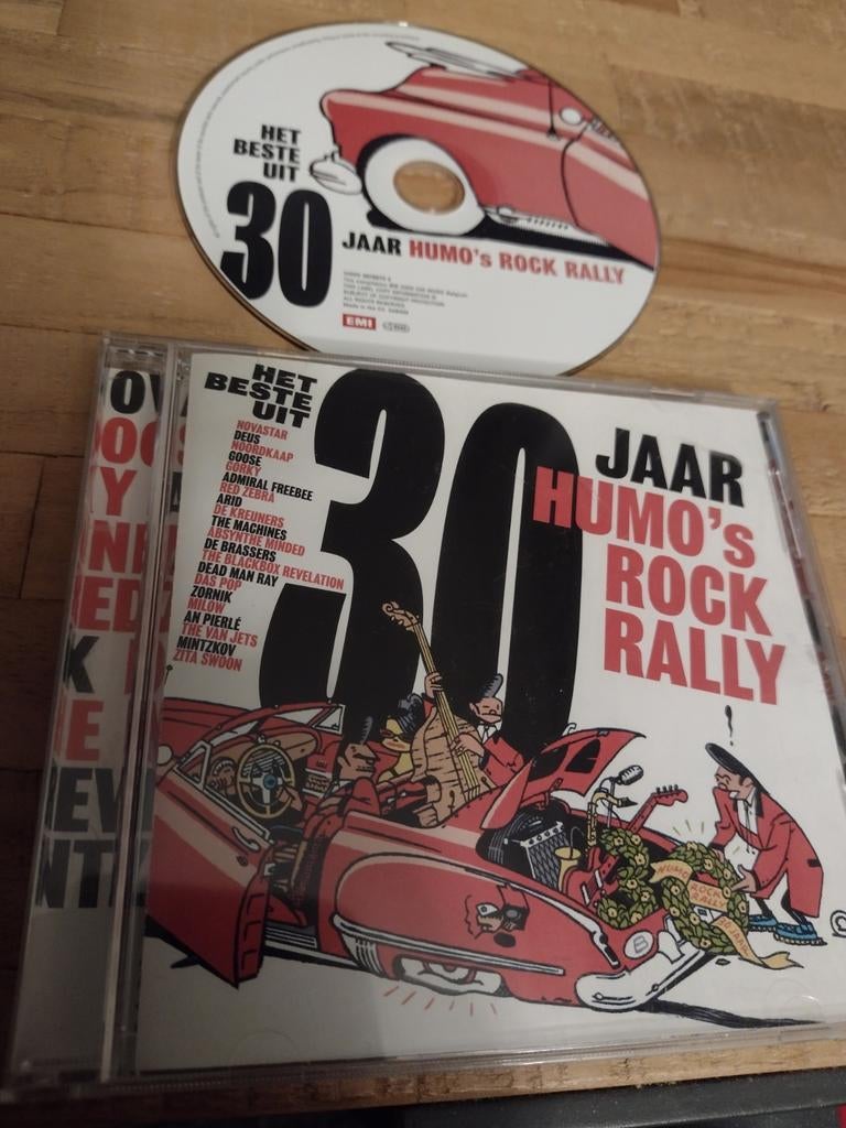 BELPOP CD: 30 JAAR HUMO'S ROCK RALLY: Red Zebra-Gorky-Goose, CD & DVD, CD | Pop, Comme neuf, Enlèvement ou Envoi