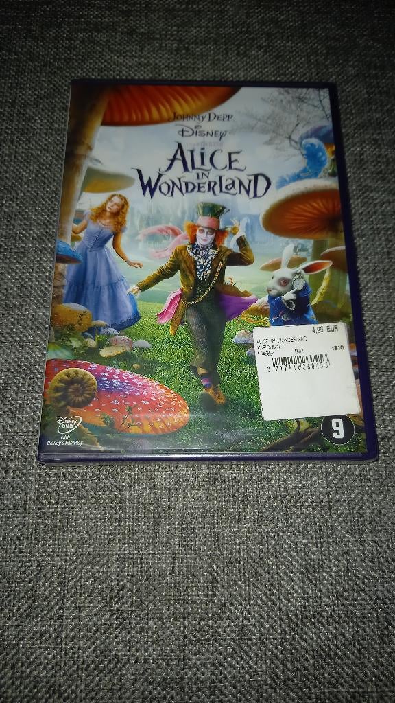 DVD Alice in Wonderland – Nieuw, Cd's en Dvd's, Ophalen of Verzenden, Nieuw in verpakking