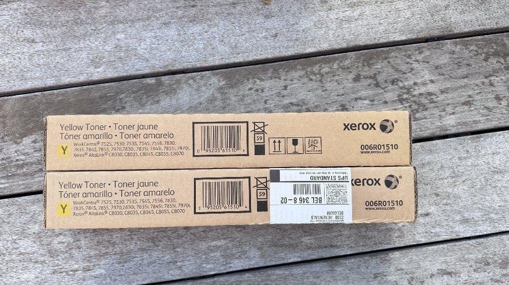 2x originele Xerox 006R01510 Yellow toner – nieuw, Enlèvement, Neuf, Toner, Xerox