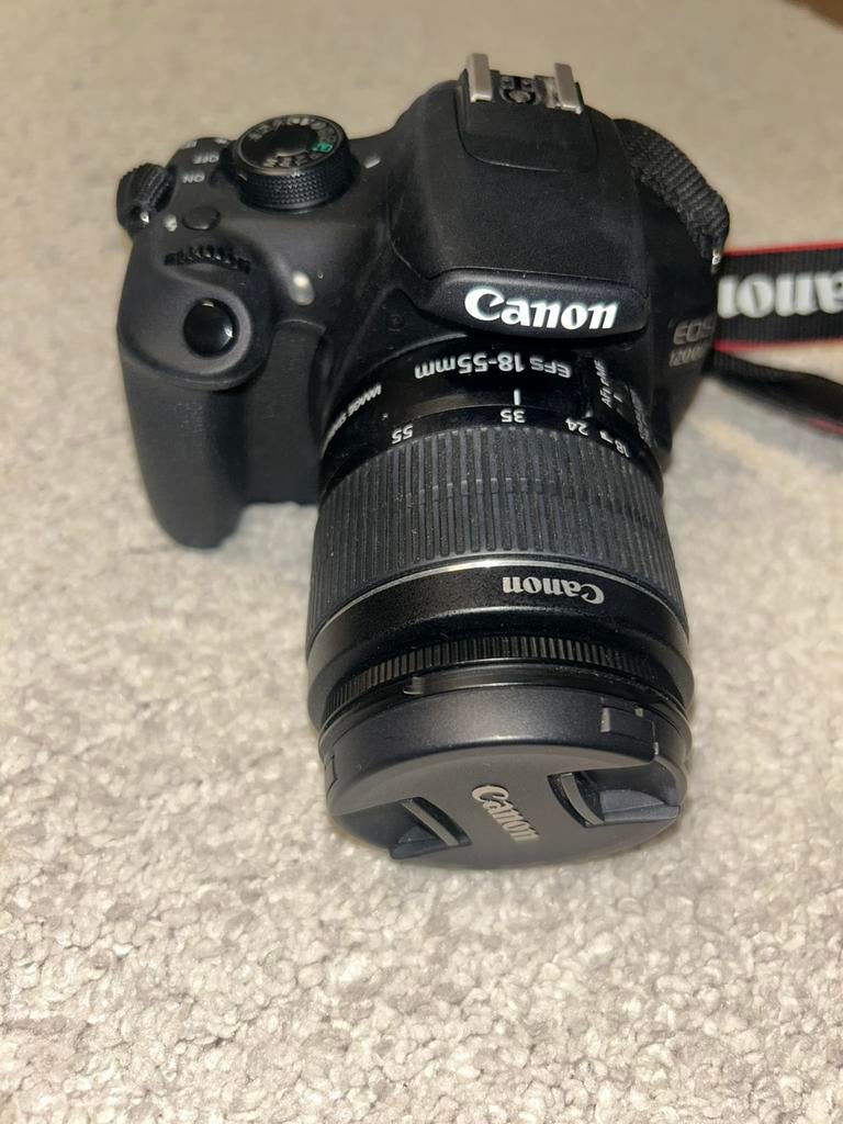 Canon EOS 1200D DSLR + EF-S 18-55mm IS II lens, Ophalen of Verzenden