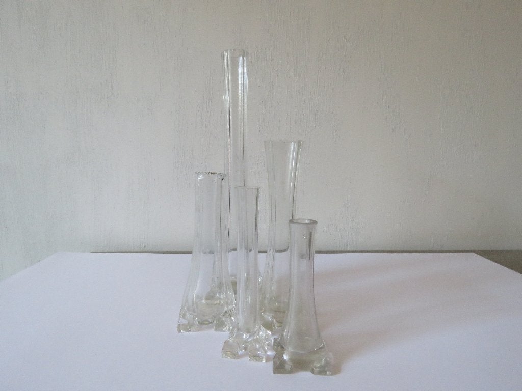 Set de 5 verres transparents Solifleur, Enlèvement ou Envoi