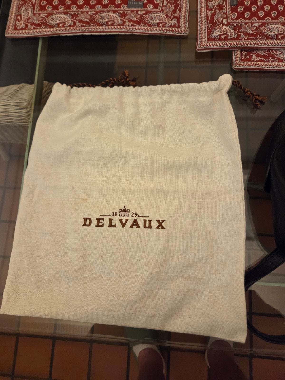 Sac à dos 100 % Delvaux, Enlèvement ou Envoi, Neuf, Noir, Sac à main