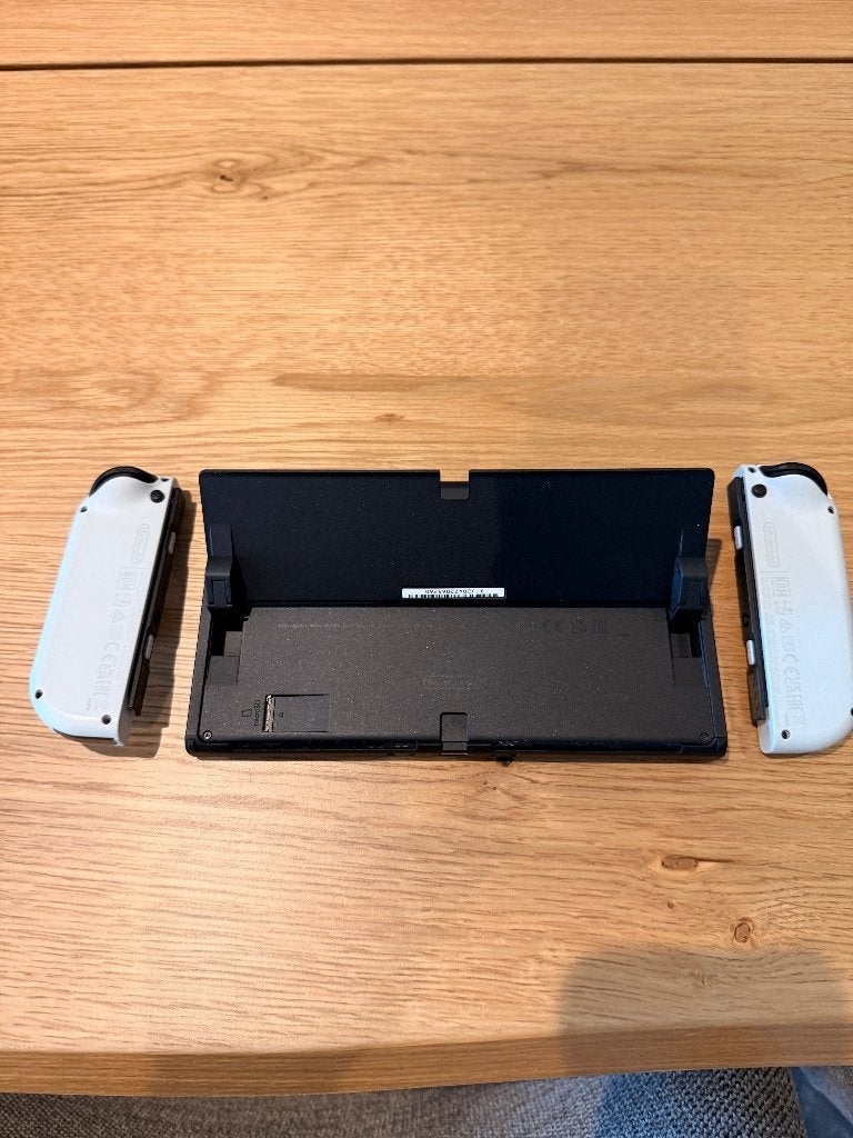 Nintendo Switch OLED wit 64GB - doos en accessoires, Games en Spelcomputers, Ophalen of Verzenden, Gebruikt, Switch OLED