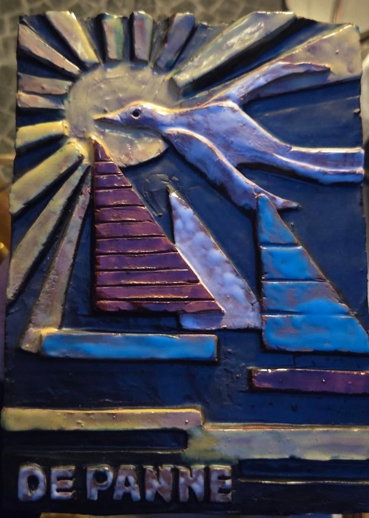 Wand tegel de panne (zee), Antiek en Kunst, Ophalen of Verzenden