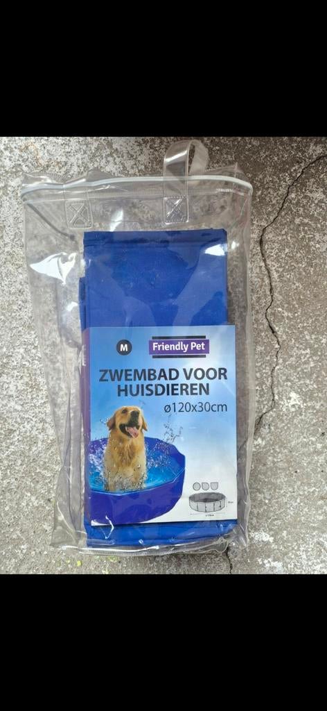 Blauw hondenzwembad 120x30 nieuw, Dieren en Toebehoren, Honden-accessoires, Ophalen