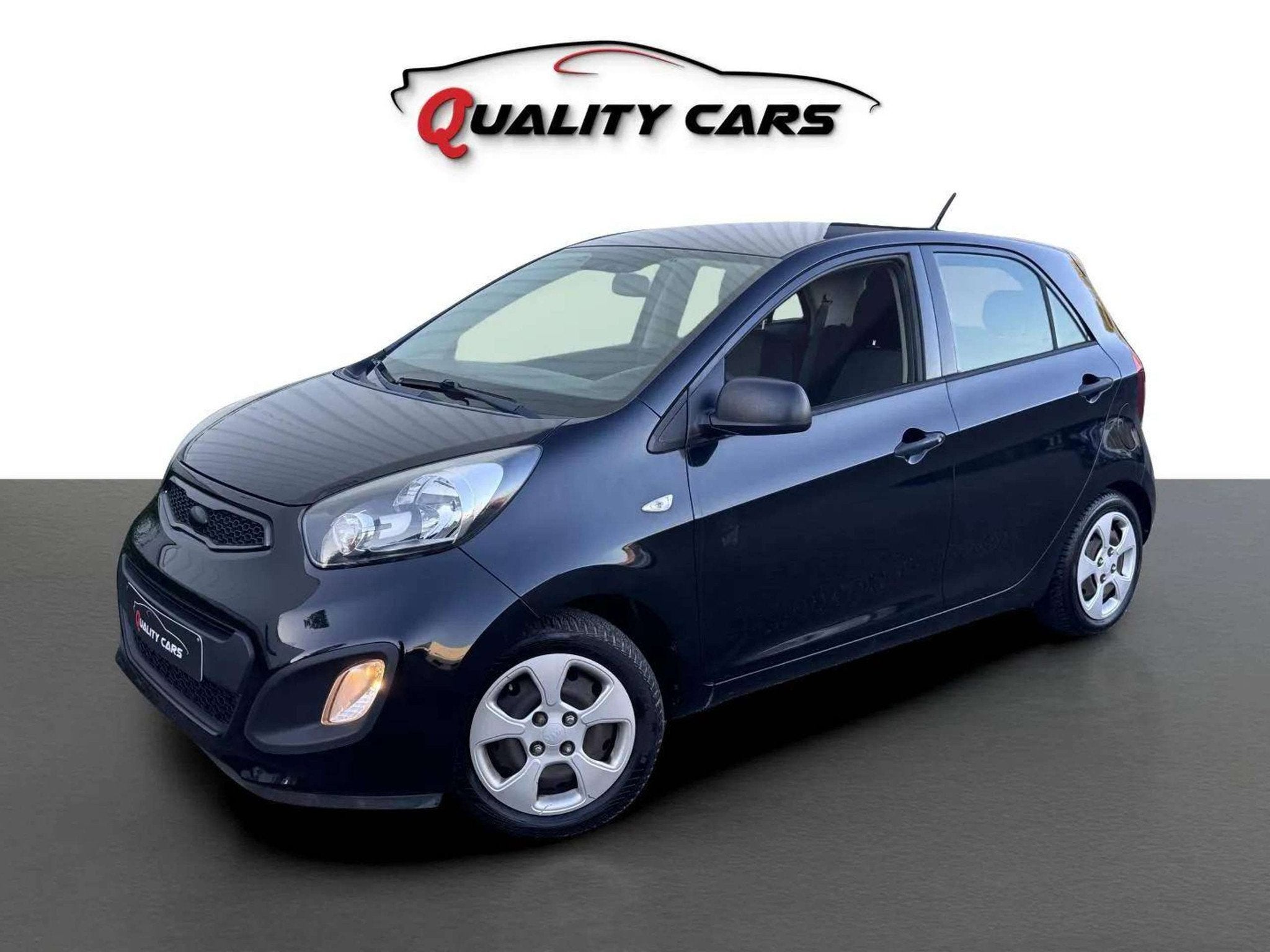 Kia Picanto 1.0i | 80.000 KM! | Navi | CarPlay | Garantie, Auto's, Euro 5, Stof, Gebruikt, Zwart