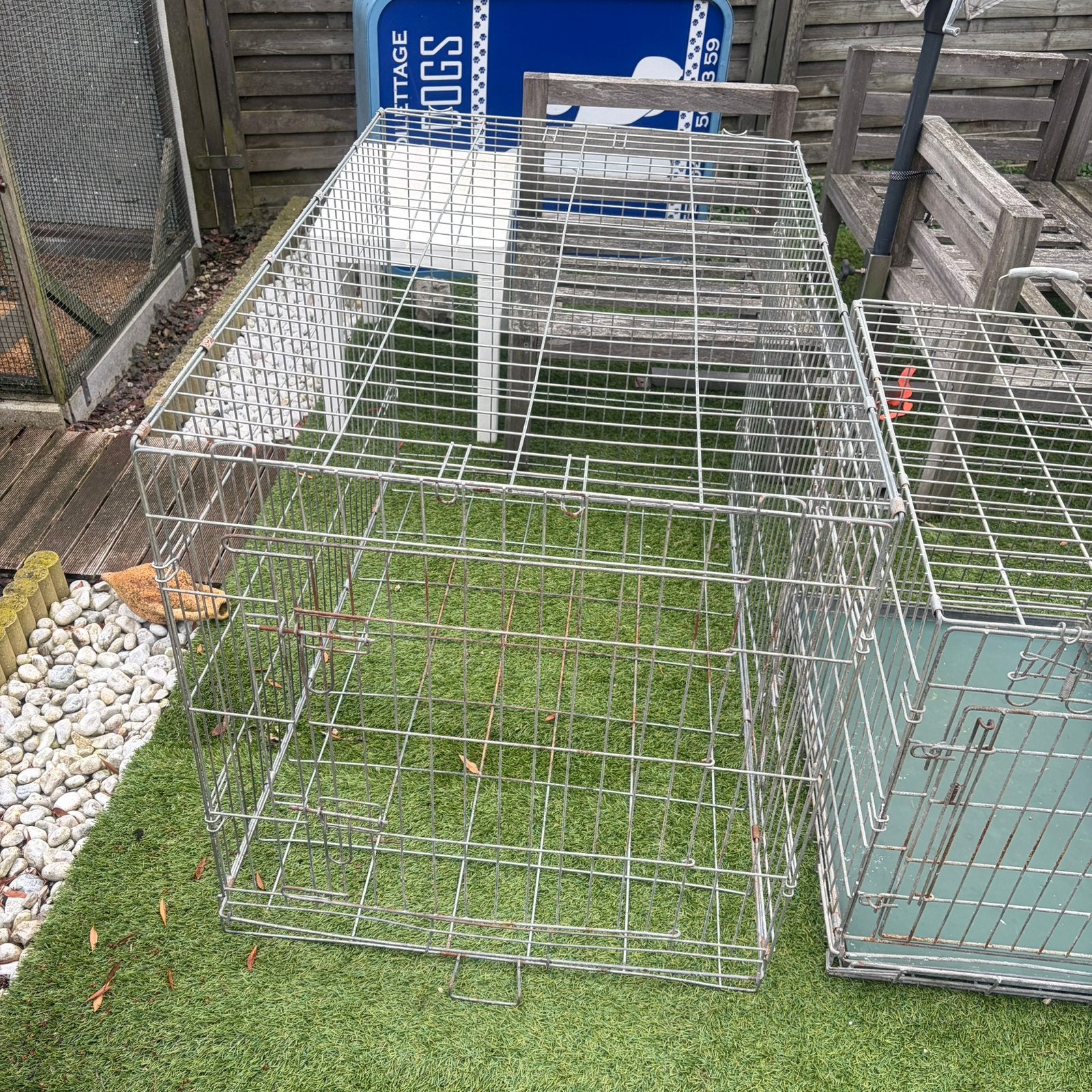 Honden kennels verschillende maten ., Dieren en Toebehoren, Ophalen, Gebruikt