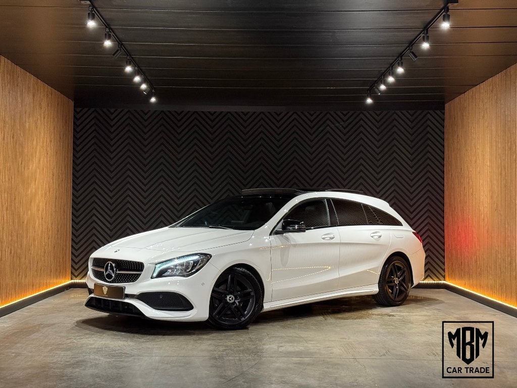✅ Mercedes CLA 200 d AMG Line GARANTIE Pano Alcantara Zverw, Auto's, 4 cilinders, Bedrijf, 2143 cc, Te koop