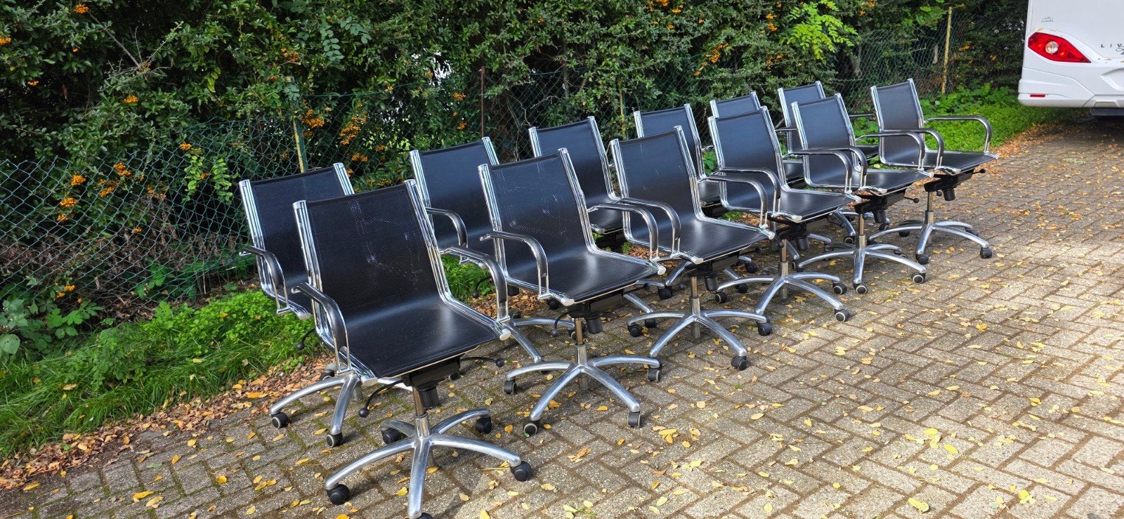 12 luxe draaistoelen ideaal als eetkamerstoel, Enlèvement ou Envoi