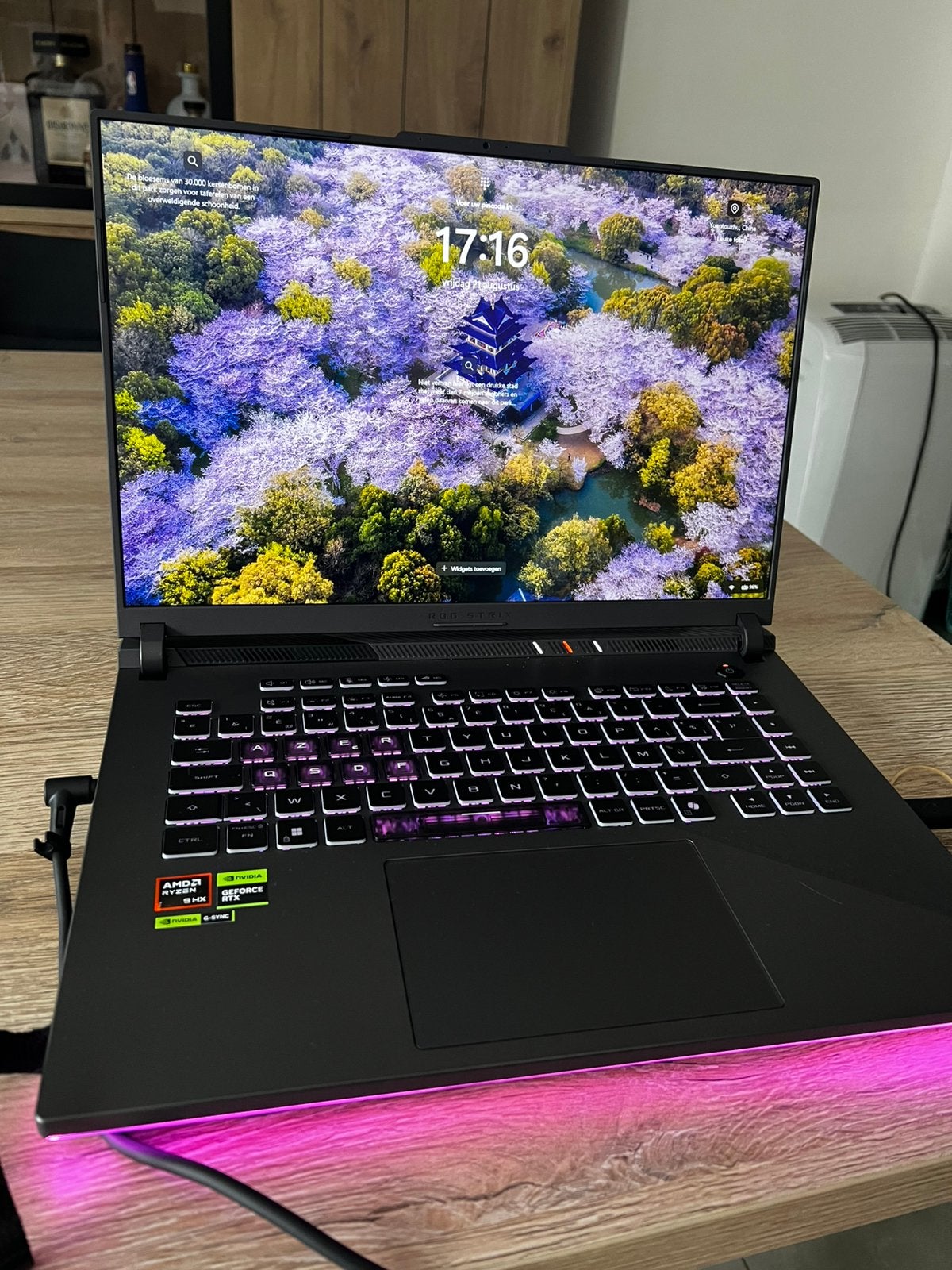 Asus rog strix g16 32gb ram splinternieuw + rugzak van asus, Ophalen of Verzenden, Zo goed als nieuw