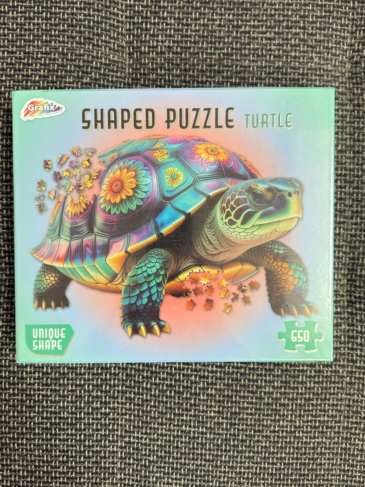 Shaped Puzzle tortue, Enlèvement ou Envoi, 500 à 1500 pièces, Neuf, Puzzle