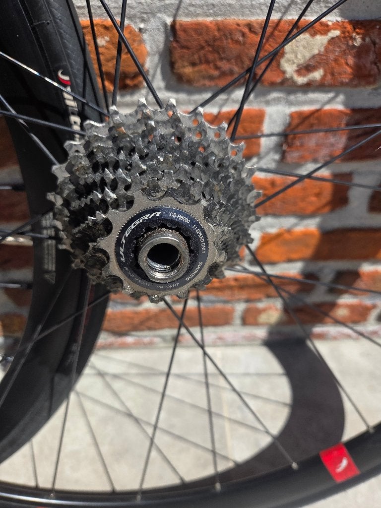 Shimano ultegra 11 speed 12- 25 plus set fulcron wielen, Fulcrum, Gebruikt, Aluminium, Racefiets