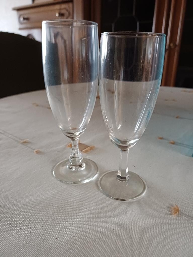 Flûtes à champagne, Collections, Enlèvement, Comme neuf, Autres types