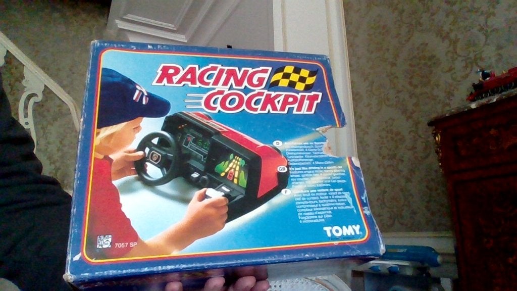 Racing Cockpit (Tomy) avec la boite, Antiquités & Art, Enlèvement