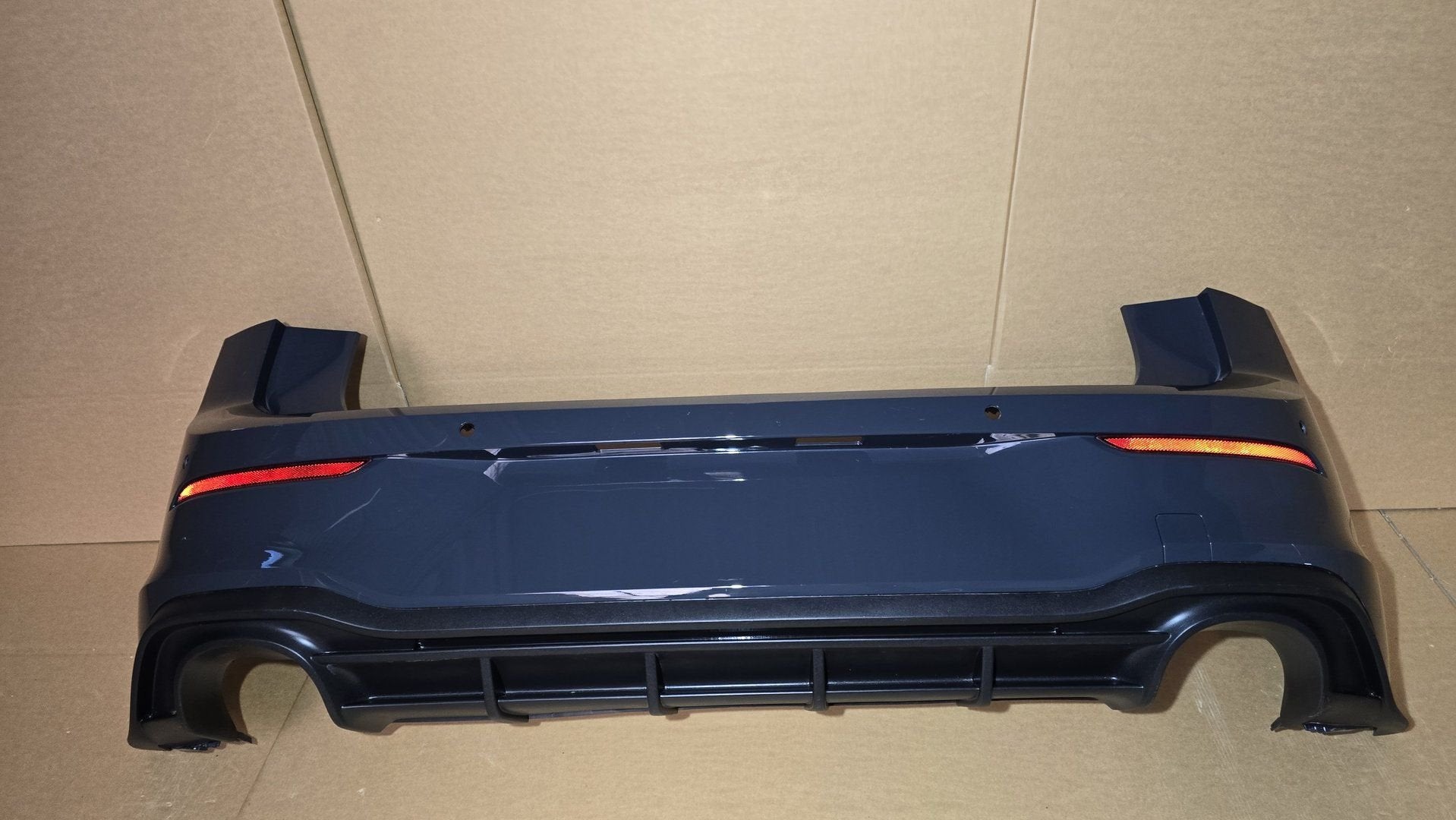 VW GOLF VIII 8 GTI CLUBSPORT ACHTERBUMPER 5H6807421D 4xPDC, Gebruikt, -, Volkswagen, Ophalen of Verzenden