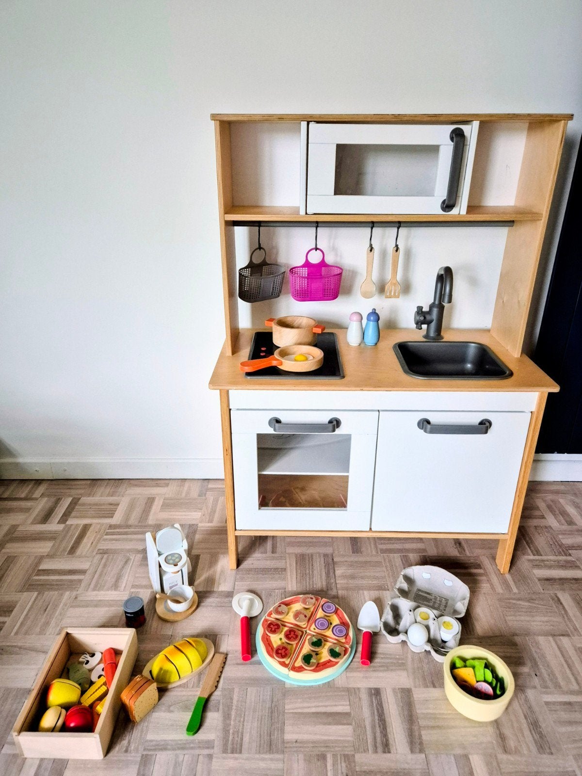 speelkeuken Ikea met toebehoren, Ophalen, Gebruikt, Hout, Speelkeuken