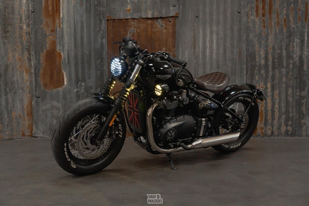 Triumph Bonneville Bobber custom, Motos, Permis Moto A, Entreprise, Occasion, Plus de 35 kW