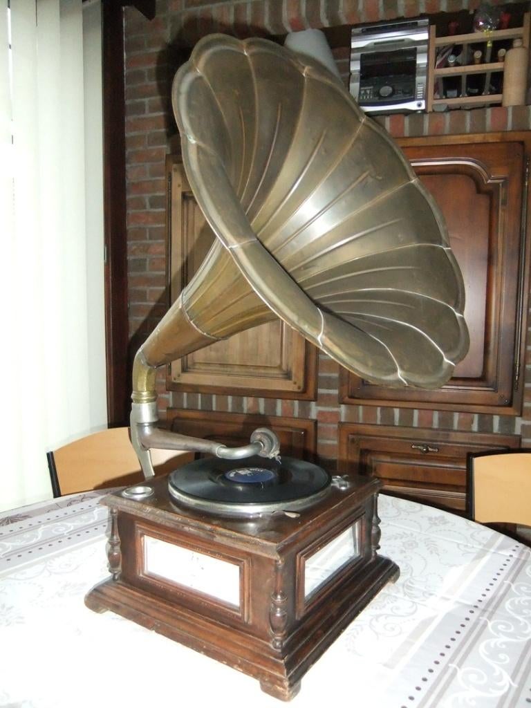 Grammafoon, Ophalen, Gebruikt