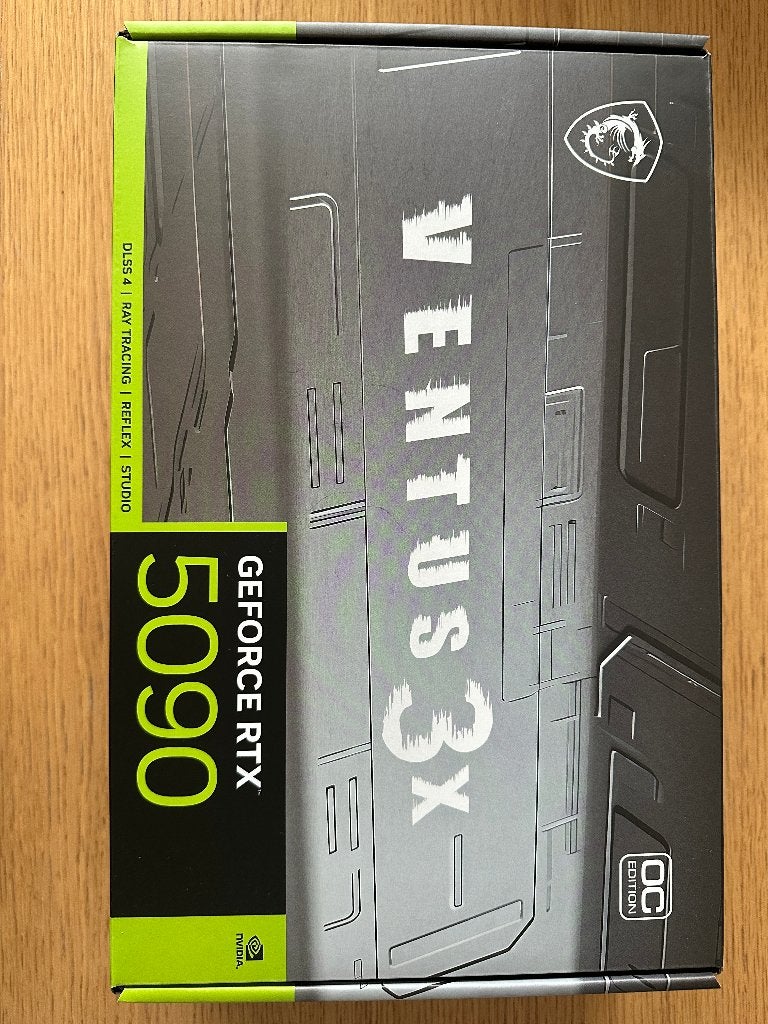 MSI Ventus RTX 5090 32GB Ram, Computers en Software, Ophalen of Verzenden, Zo goed als nieuw, Nvidia