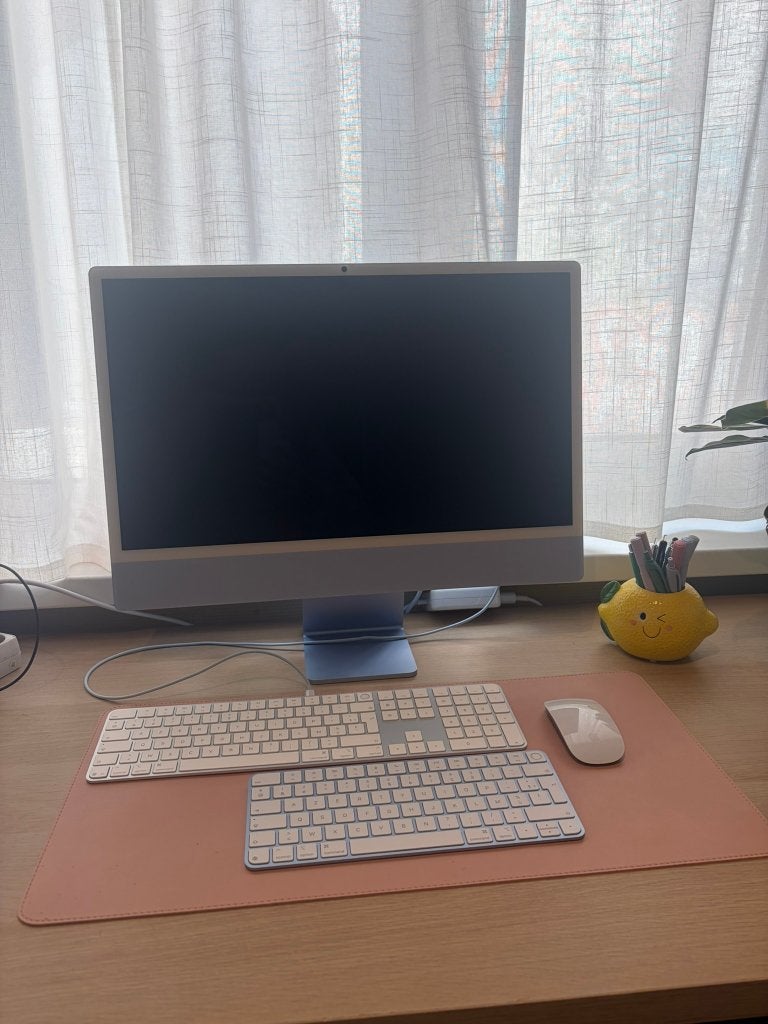 Apple iMac M4 - Blue, Computers en Software, SSD, IMac, Zo goed als nieuw, 1 TB