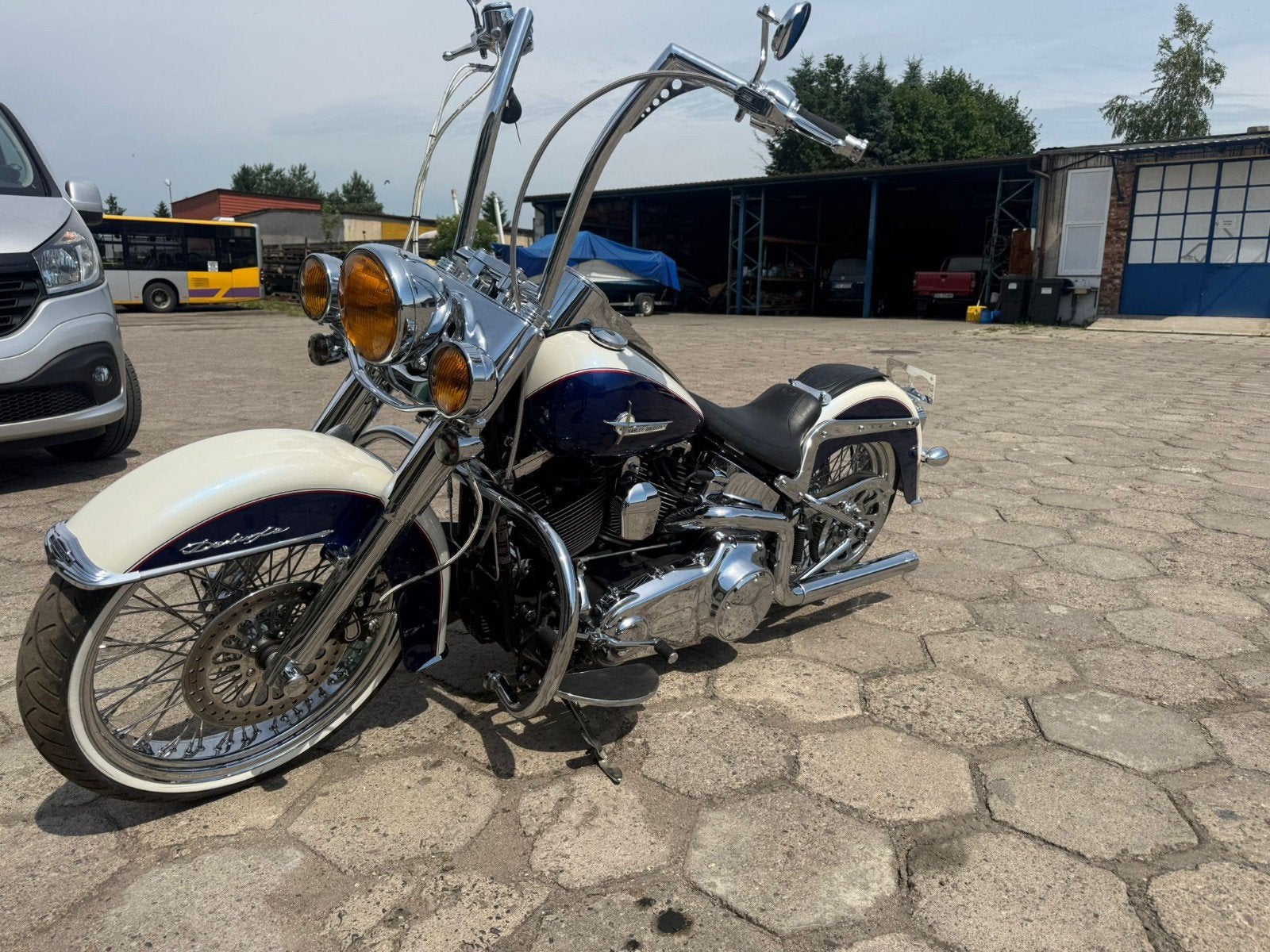 Harley-Davidson FLSTN Softail Deluxe 2011 ABS Style mexicain, Enlèvement