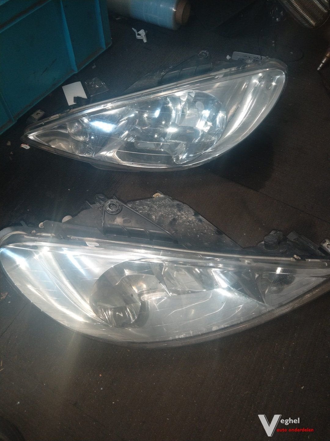 Peugeot 206 1999 Koplamp Links of Rechts, Auto-onderdelen, Gebruikt, -, -, Ophalen of Verzenden