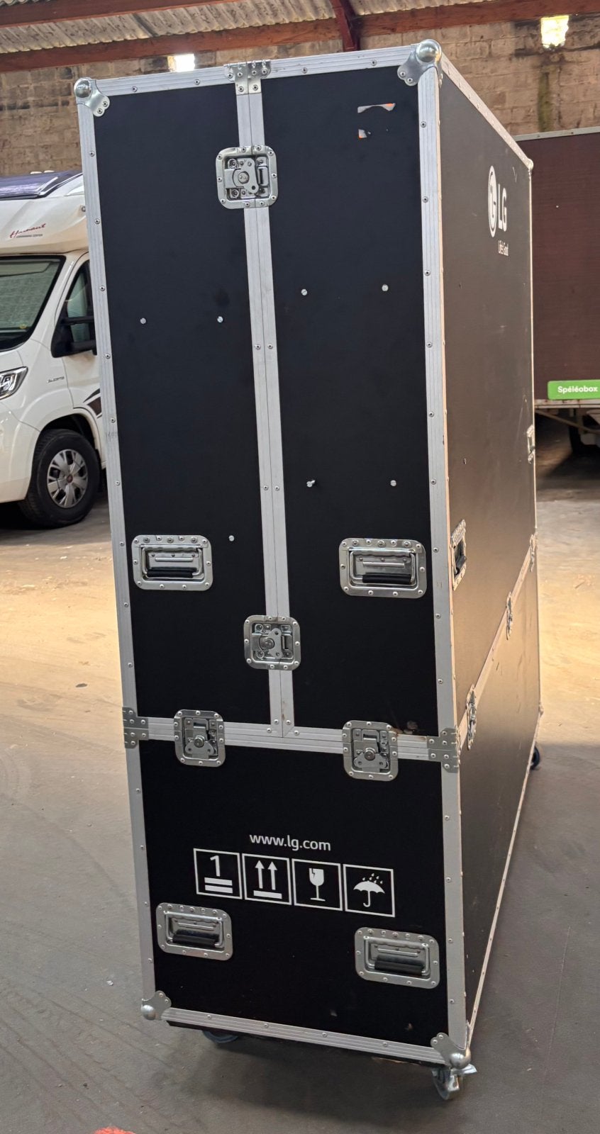 Flight case LG 170  197  165 cm, Enlèvement, Comme neuf, Flight case