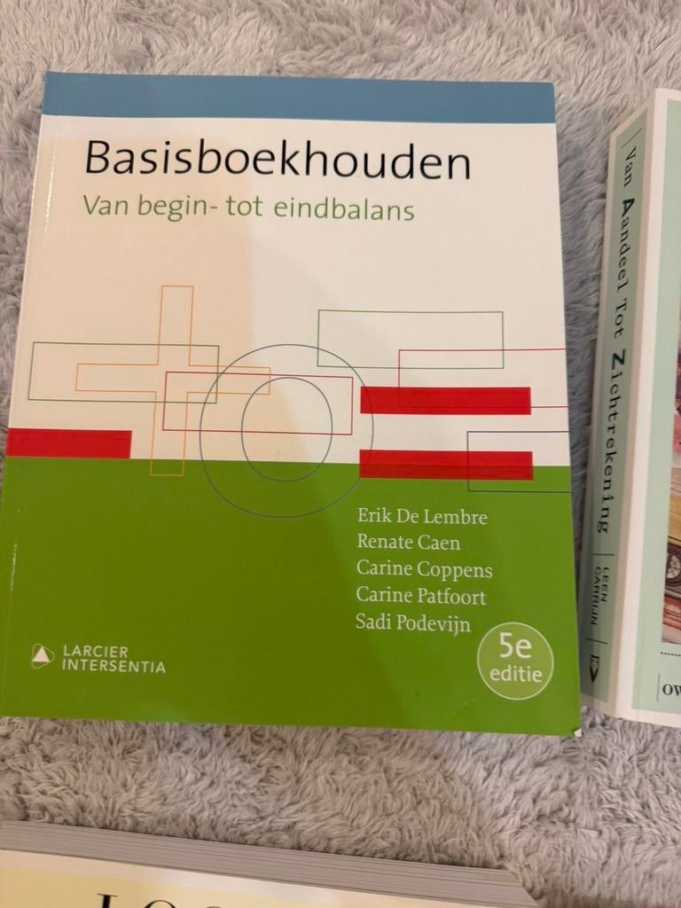 Artevelde bedrijfsmanagement boeken, Enlèvement, Comme neuf