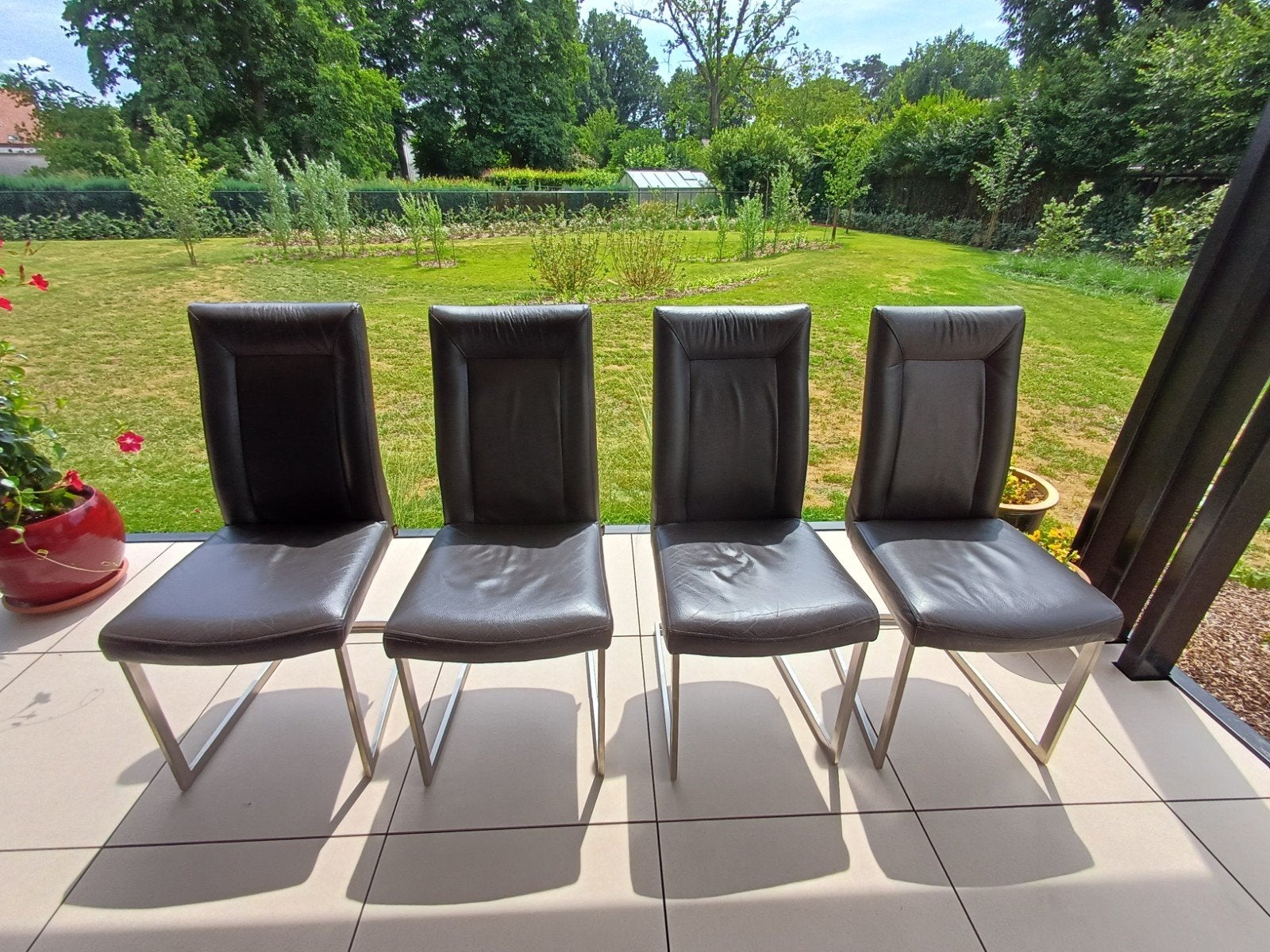 Set van 4 eetkamerstoelen van Henders & Hazel, Huis en Inrichting, Stoelen, Ophalen